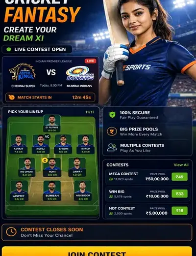 Black (black series) fantasy cricket & matchday visual 3